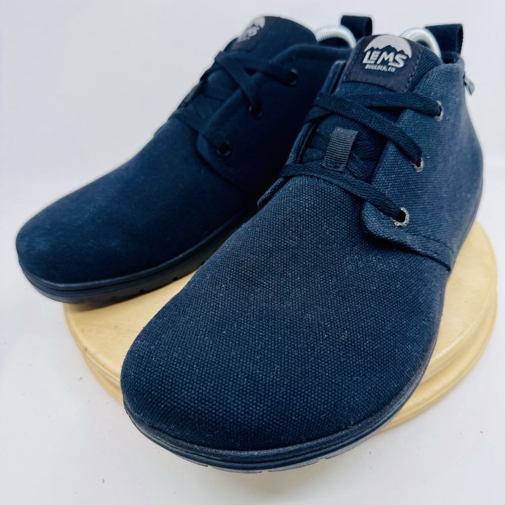 Lems Men's 9.5 Women’s 11 black Chukka Boots